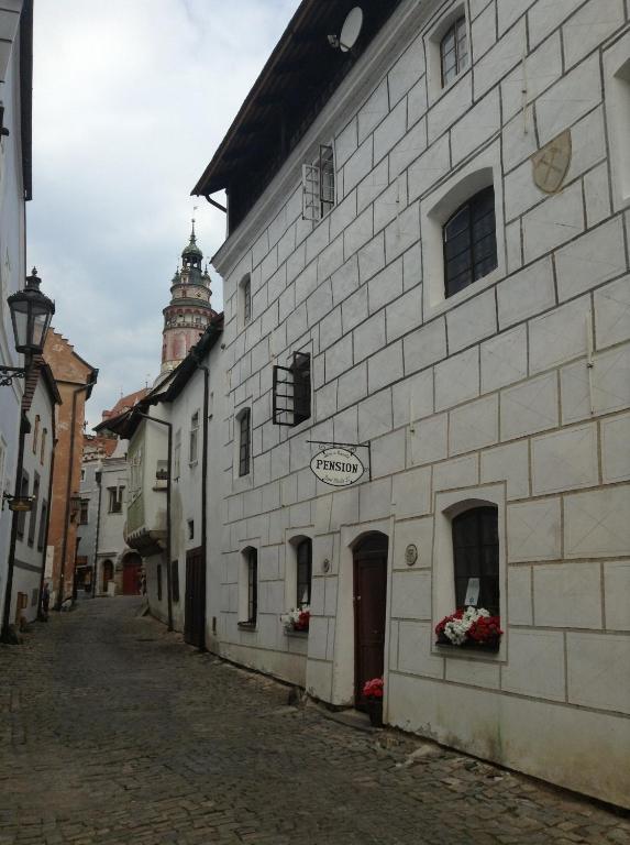Český Krumlov Penzion Dum U Barvire מראה חיצוני תמונה